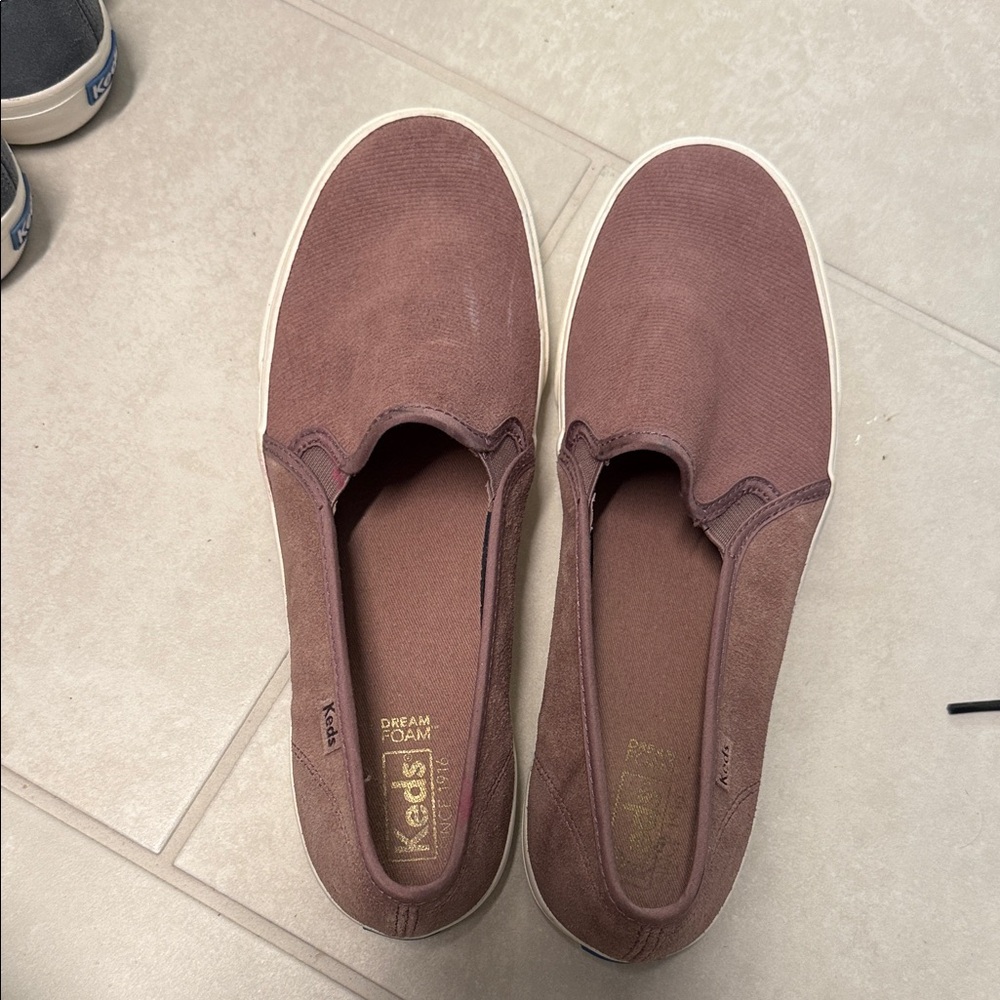 Keds Women's Slip-On Sneakers - Mauve